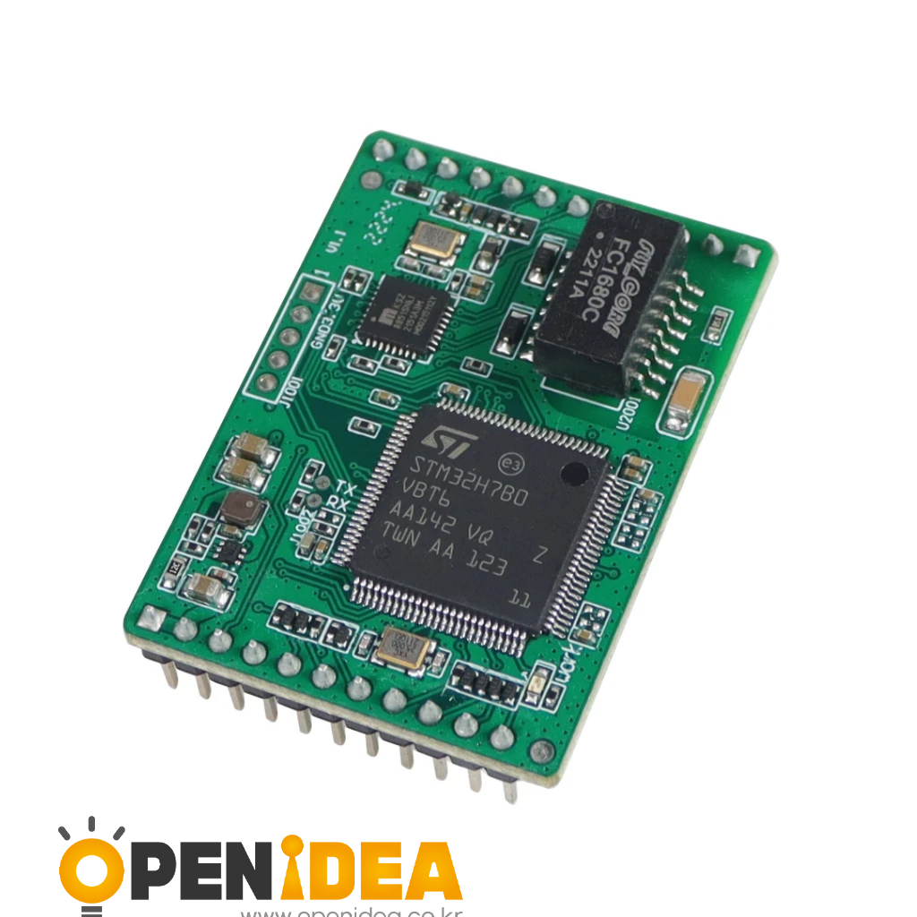 USR TCP232 ED2 3 TTL 직렬 포트 UART  이더넷 모듈 DHCP  HTTPD  MODBUS Q006 이더넷 직렬 변환기 [ZTF113-034]