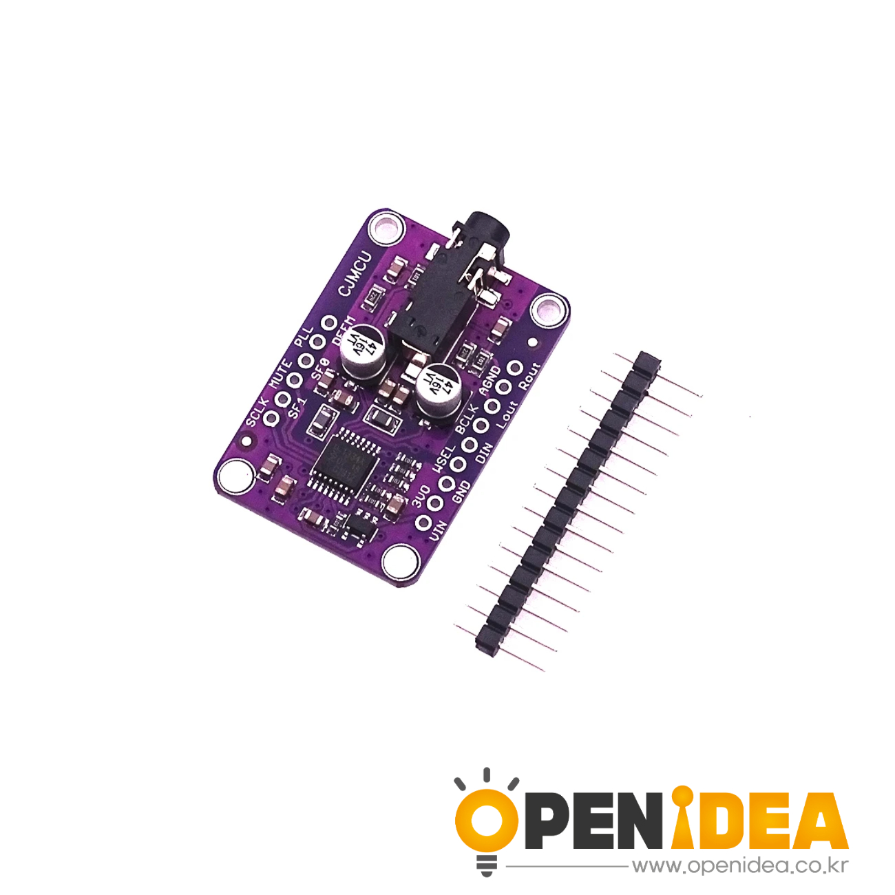 CJMCU-1334 DAC 모듈 CJMCU-1334 UDA1334A I2S DAC 오디오 스테레오 디코더 모듈 보드 ARDUINO 3.3V-5V [ZTW40-017]