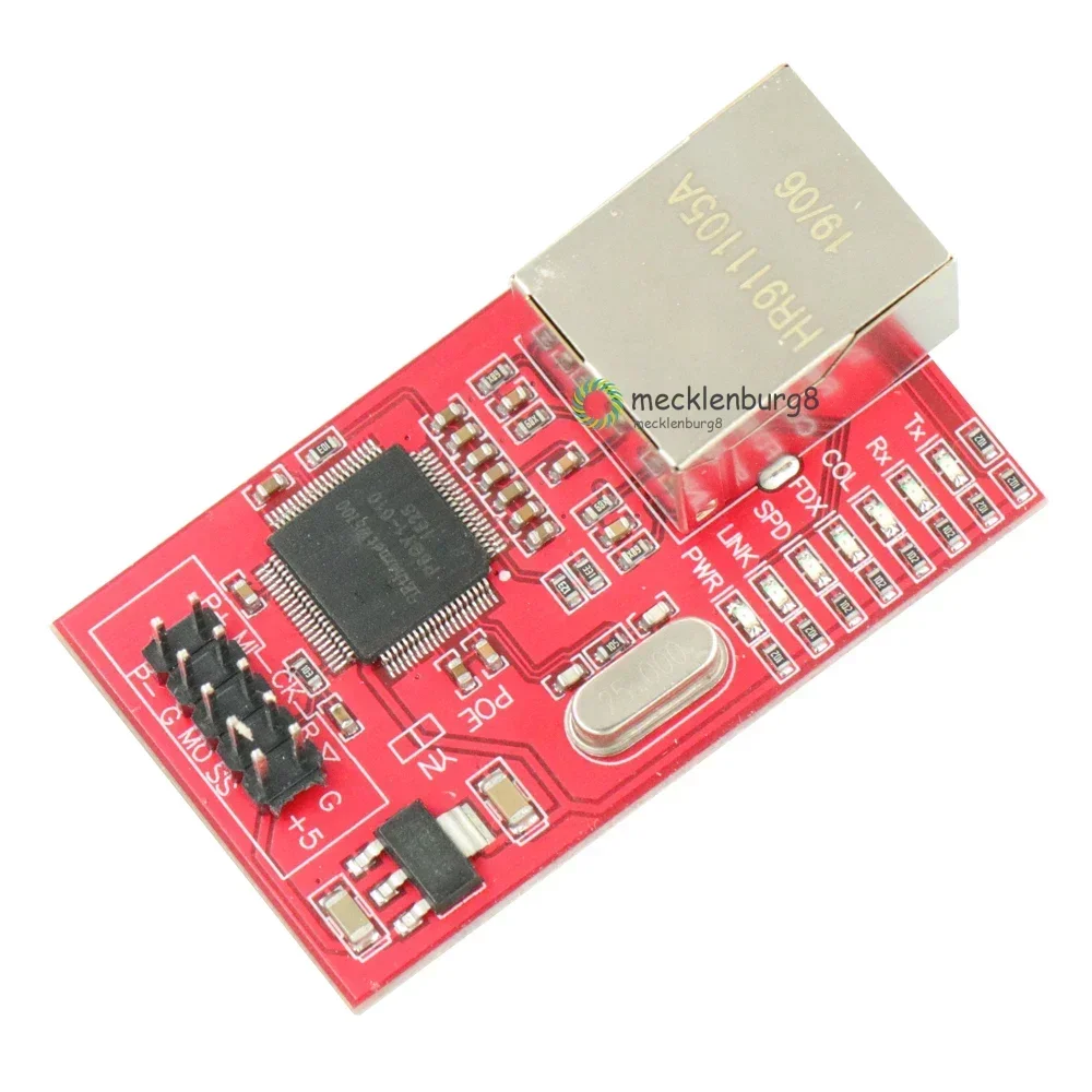 Arduino R3 W5100 3.3 V 용 미니 W5100 LAN 이더넷 네트워크 보호 보드 모듈 Arduino 이더넷 UNO Mega 2560 호환 [ZTF113-037]