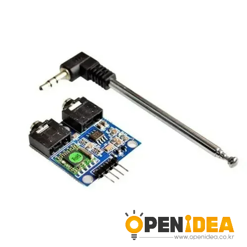 무료 케이블 안테나가 있는 Arduino 76 108MHZ용 TEA5767 FM 스테레오 라디오 모듈 [ZTX101-394]