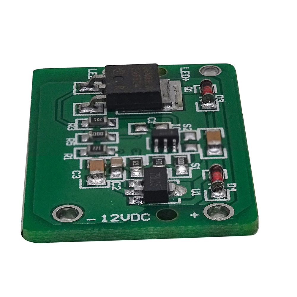 정전식 터치 스위치 단추 모듈 터치 잠금 기능 및 릴레이 DC 6-20V 3A TTP223 12V [ZTT11-003]
