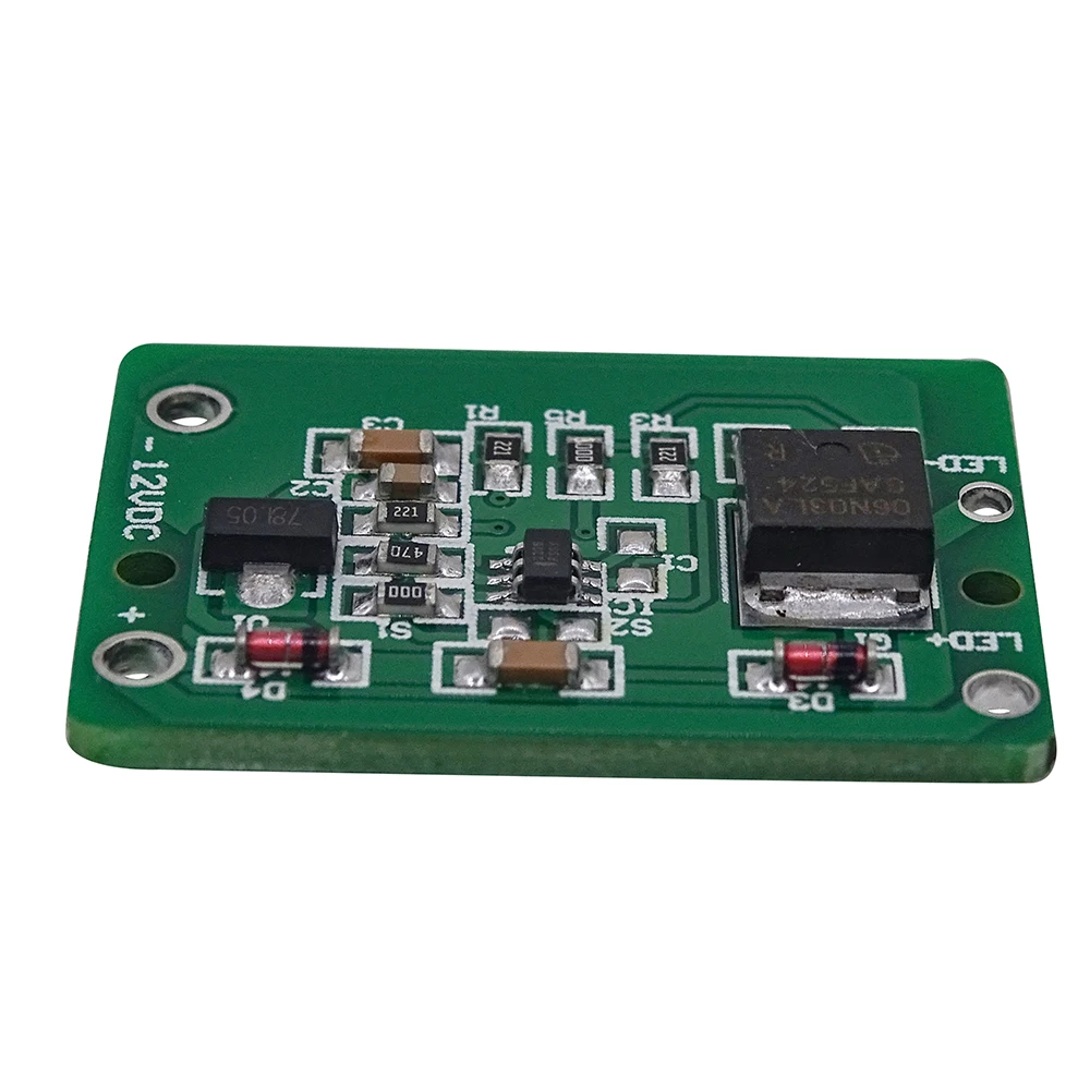 정전식 터치 스위치 단추 모듈 터치 잠금 기능 및 릴레이 DC 6-20V 3A TTP223 12V [ZTT11-003]