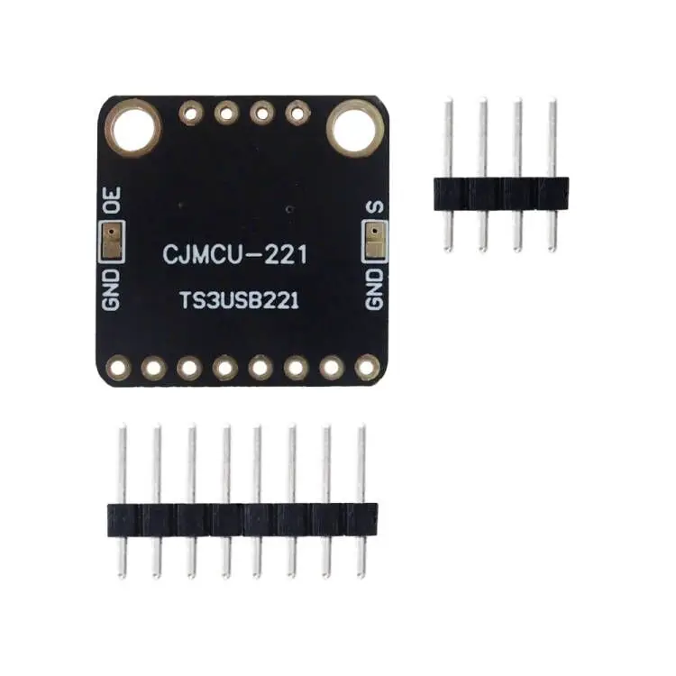 단일 활성화 보드 모듈을 갖춘 TS3USB221 고속 USB 2.0 멀티플렉서 스위치 [ZTX102-001]