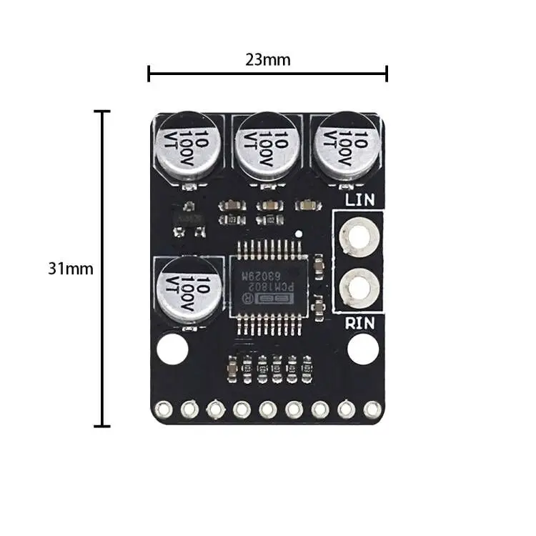 CJMCU-1802 PCM1802 105DB SNR 스테레오 ADC [ZTP50-123]