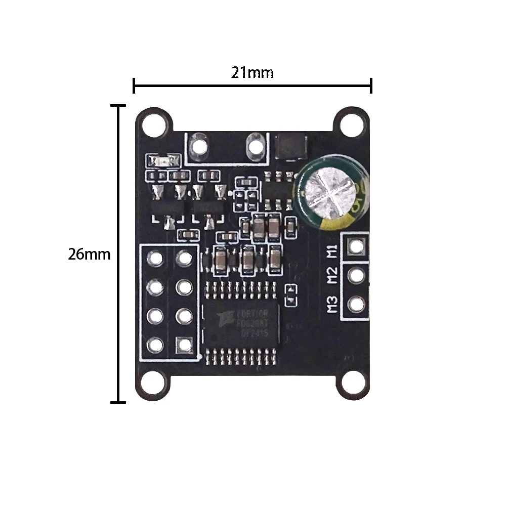SIMPLEFOCMINI 대체 FOC DC 브러시리스 모터 드라이버 보드 SVPWM 알고리즘 [ZTH83-067]