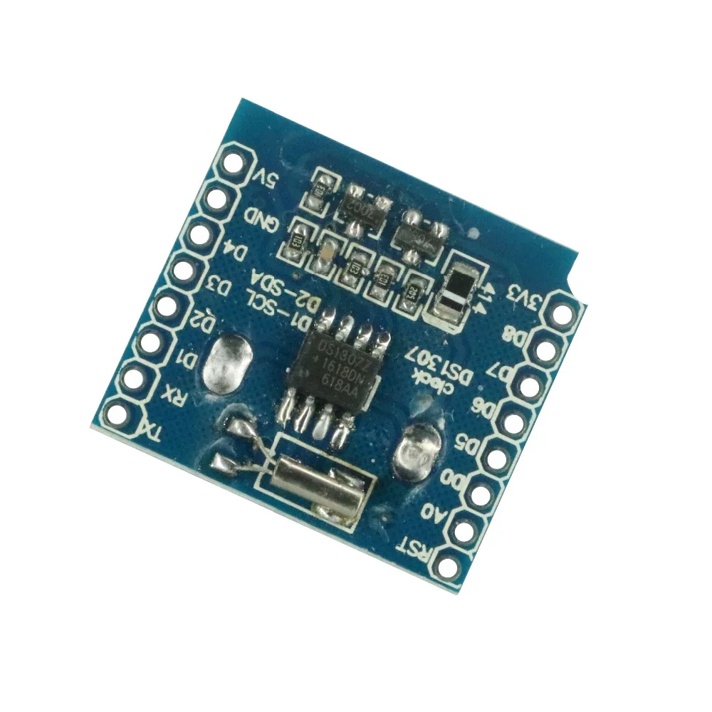 마이크로 SD Wemos D1 미니 데이터 로거 쉴드+RTC DS1307 Arduino Raspberry 용 시계 [ZTR12-003]