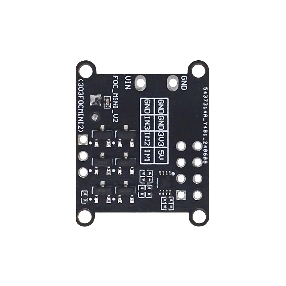 SIMPLEFOCMINI 대체 FOC DC 브러시리스 모터 드라이버 보드 SVPWM 알고리즘 [ZTH83-067]