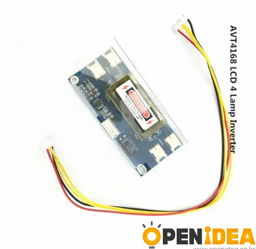 범용 노트북 LCD CCFL 인버터 4 램프 백라이트 10 30V 15 인치 26 인치 화면 [ZTI45-070]