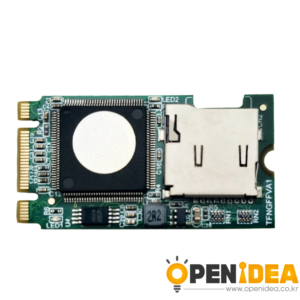 TF(micro-SD)转NGFF（M. 2)어댑터 카드 임베디드 산업 모바일 SSD [ZTU06-008]