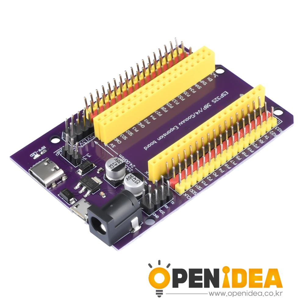 ESP32S 38pin 퍼플 확장 보드 IoT 개발NodeMCU-32S 루아 와이파이 시리얼 포트 [ZTF113-045]