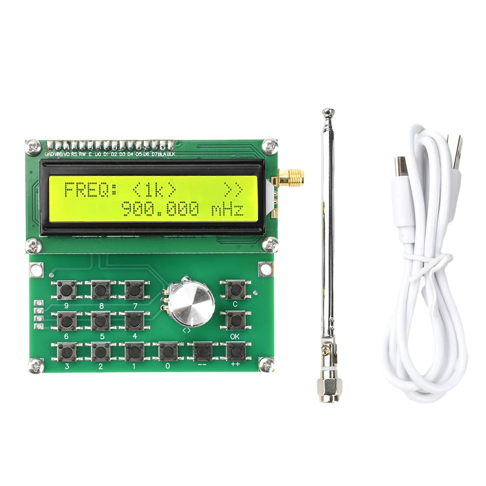 DC 4.5V 5.5V 35MHz 4400MHz RF 신호 발생기 ADF4351 신호 소스 모듈 유형 C 인터페이스 DIY 전자 키트 [ZTF113-074]