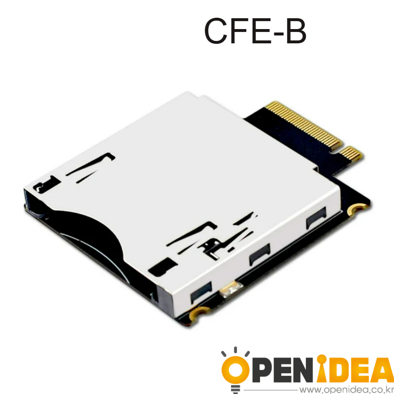 CFE-B NVME M Key M.2 PCIE 4.0 3.0 CFExpress PC 울트라북 카드 리더기용 고속 SSD 확장 보드 어댑터 [ZTX102-024]