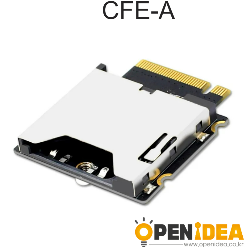 CFE-A NVME M Key M.2 PCIE 4.0 3.0 CFExpress PC 울트라북 카드 리더기용 고속 SSD 확장 보드 어댑터 [ZTX102-023]