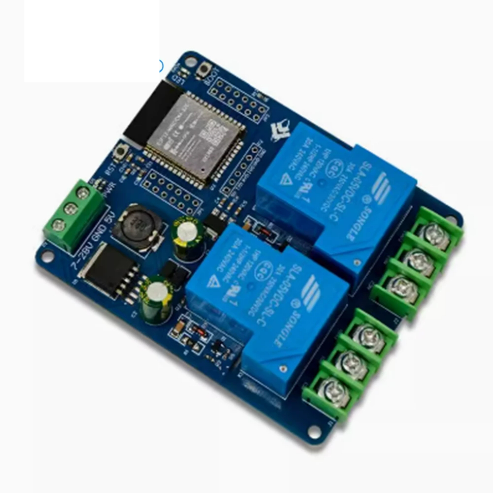 DC7 28 5V 전원 공급 장치 WIFI Bluetooth 듀얼 채널 30A 릴레이 개발 보드 ESP32 보조 개발 [ZTA180-101]