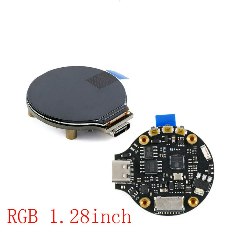ESP32 TFT 개발 보드 블루투스 와이파이 2.4G 1.28 인치 240X240 RGB TFT 디스플레이 화면 개발 보드 GC9A01 드라이버 IPS [ZTI45-082]