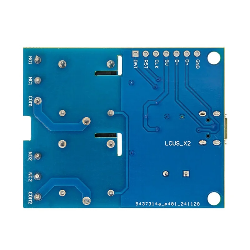 FORW-LCUS-2 유형 2 웨이 USB 릴레이 모듈 2 웨이 USB 릴레이 모듈 컴퓨터 직렬 포트 USB 제어 릴레이 [ZTD37-007]