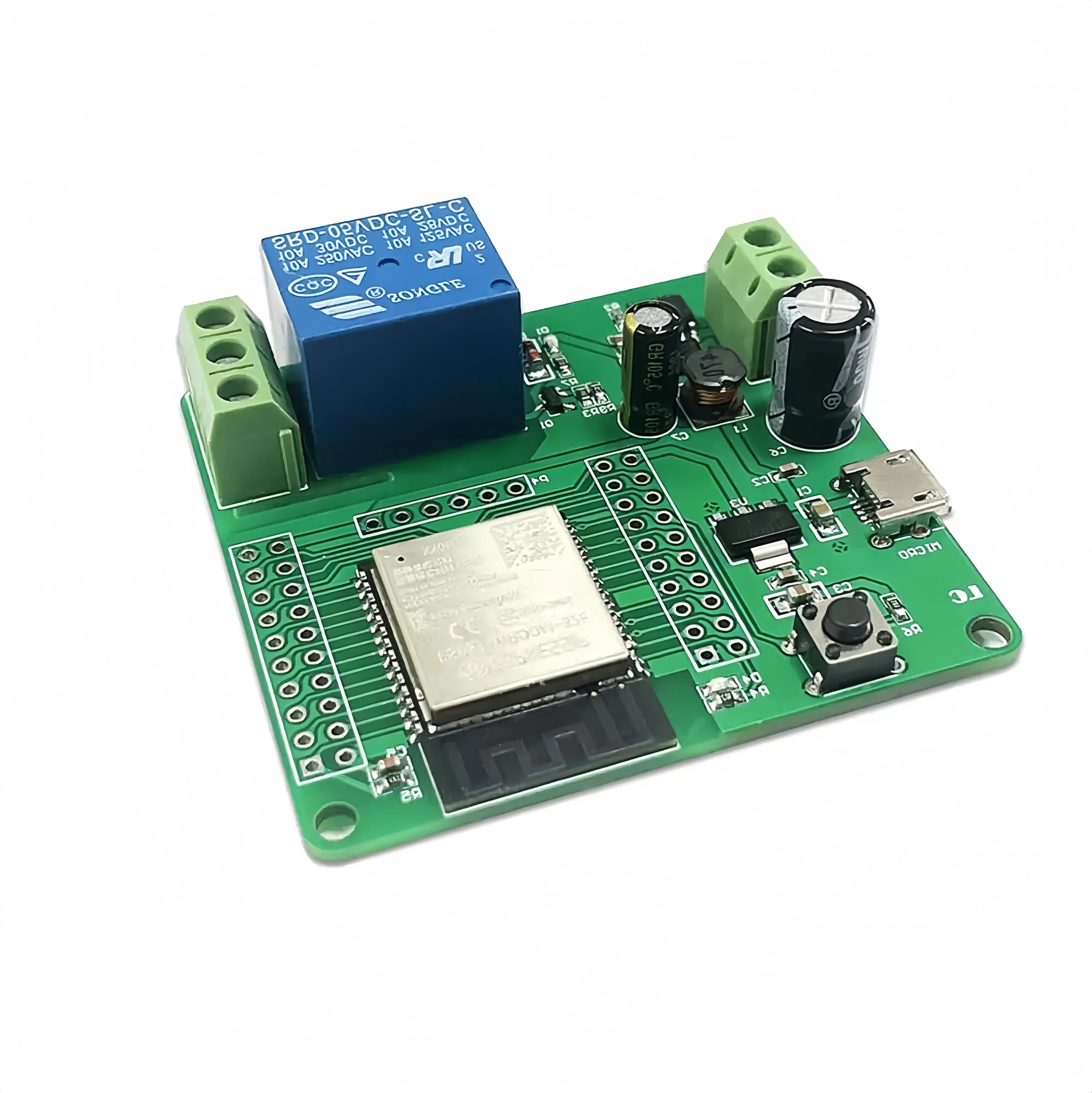 ESP32-WROOM 개발 보드 단일 릴레이 모듈 DC7 60V ESP32 보조 개발 스마트 홈 무선 제어 [ZTD37-006]