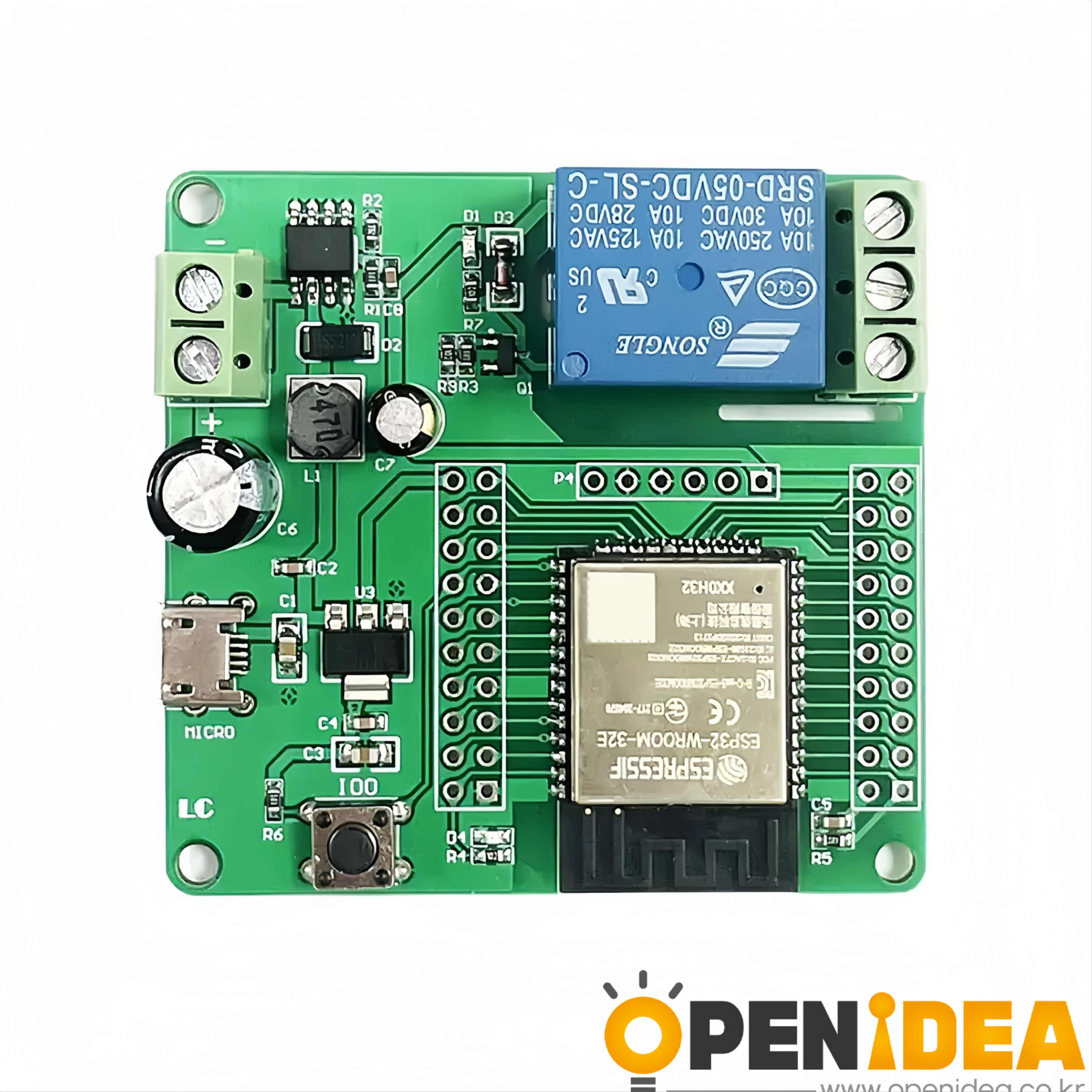 ESP32-WROOM 개발 보드 단일 릴레이 모듈 DC7 60V ESP32 보조 개발 스마트 홈 무선 제어 [ZTD37-006]