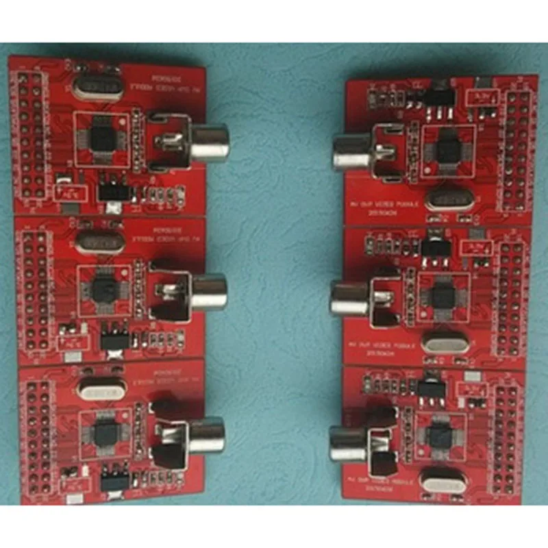 TVP5150 모듈 FPGA SDRAM PAL 비디오 디코딩 아날로그 AV 입력 카메라 VGA 디스플레이 L67 [ZTI45-100]