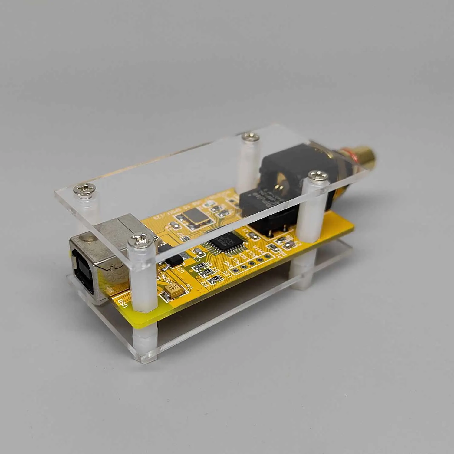 오디오 디코더 전력 증폭기용 USB 사운드 카드 USB동축 디지털 신호 RCA PCM2706C [ZTF113-091]