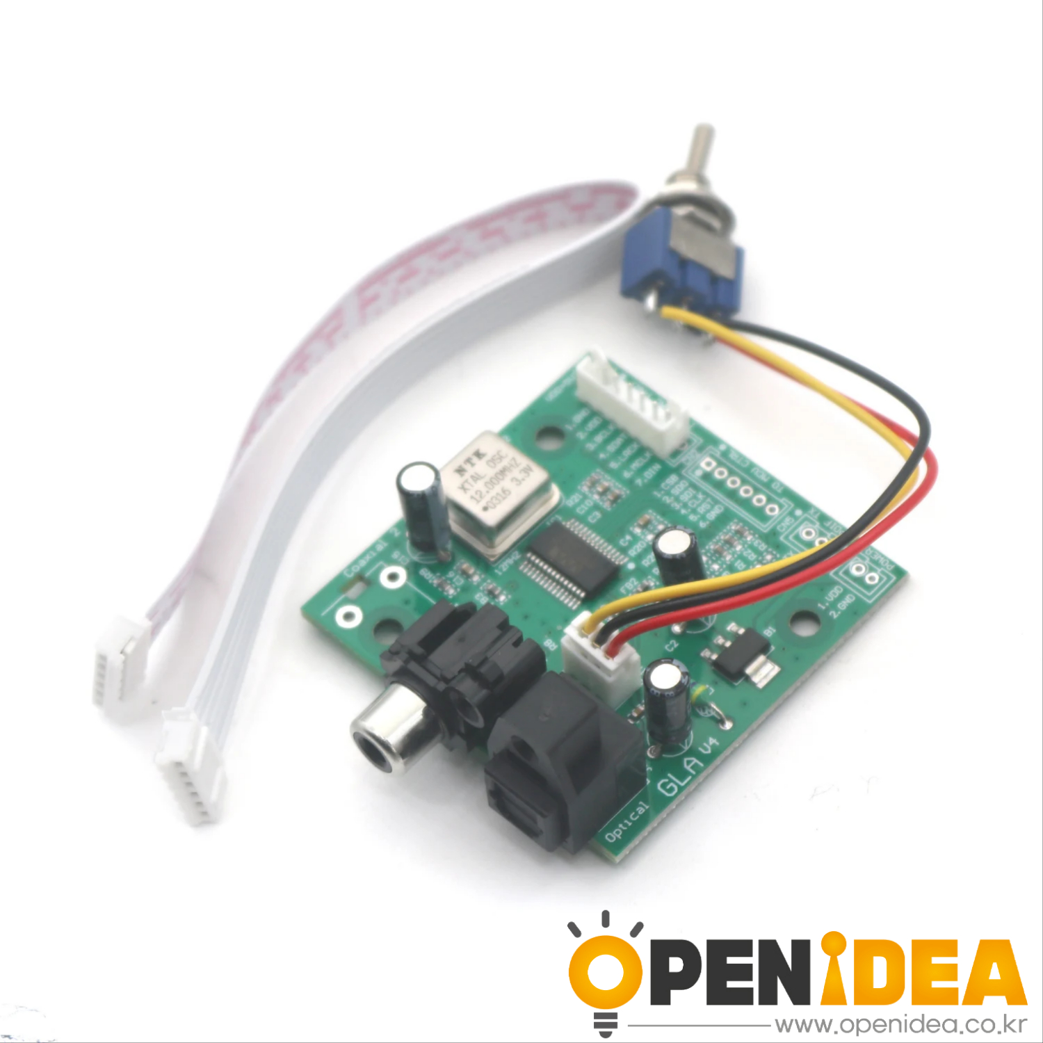 SPDIF 동축 섬유 WM8805 오디오 수신기 보드 I2S 출력 32K  192K 샘플링 속도 [ZTF113-089]