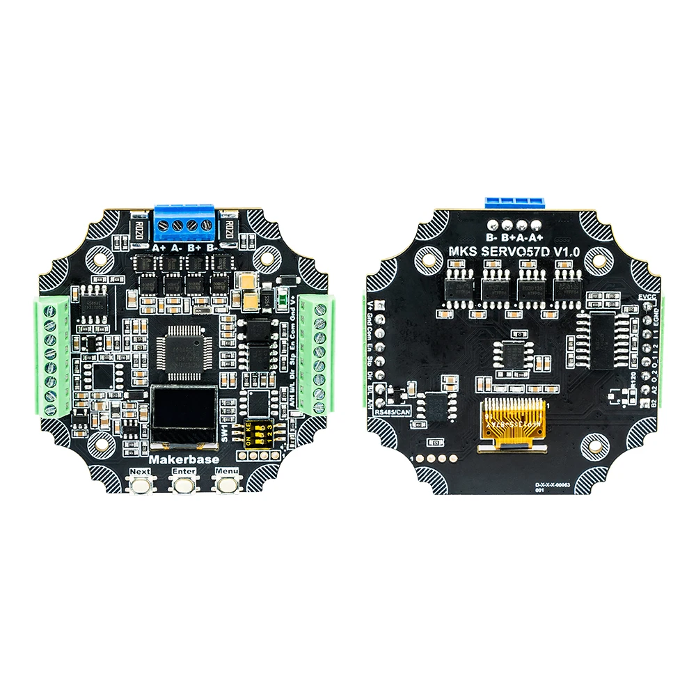 MKS SERVO57D PCBA NEMA23 폐쇄 루프 스테퍼 모터 드라이버 Gen_L FOC용 CNC 3d 프린터 조용하고 효율적 [Makerbase-14]