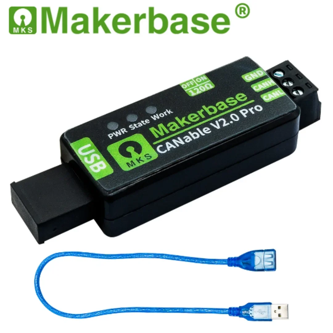 CANable 2.0 CAN 분석기 USB 트랜스 CAN 어댑터 USB CAN 분석기 [Makerbase-09]