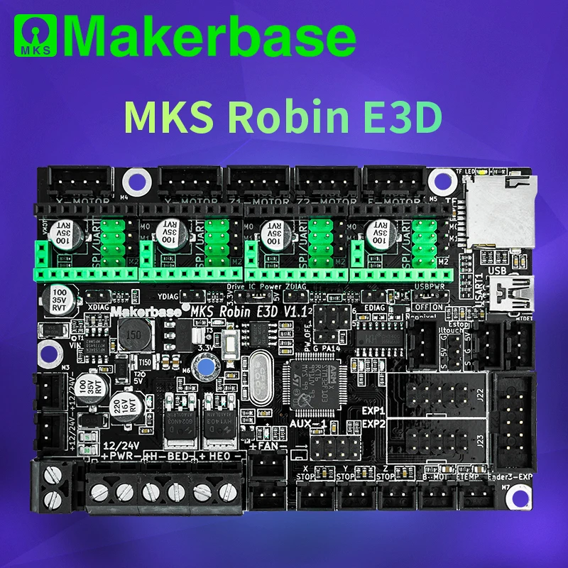 MKS 로빈 E3D 3D프린터메인보드 CR-10 Ender3 VORON V0.1 [Makerbase-10]