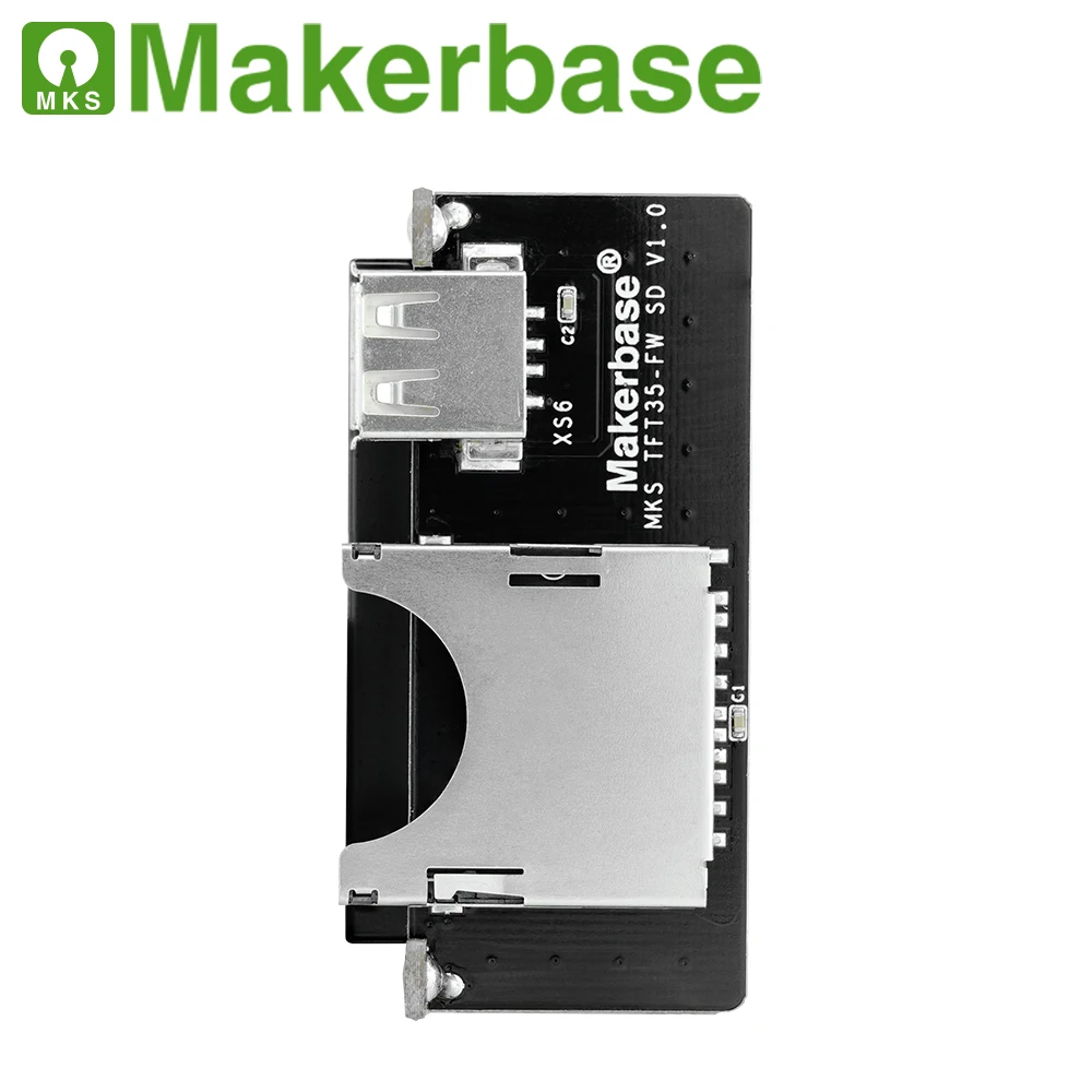 MKS TFT35 FW V1.0 3.5 인치 터치 스크린 3d 프린터 부품 SD 카드 삽입 USB 디스크 전면 Wifi 제어 미리보기 Gcode [Makerbase-01]