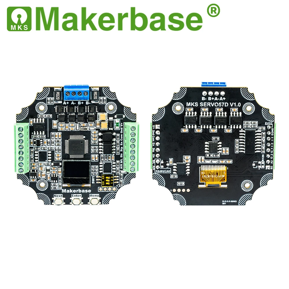 MKS SERVO57D PCBA NEMA23 폐쇄 루프 스테퍼 모터 드라이버 Gen_L FOC용 CNC 3d 프린터 조용하고 효율적 [Makerbase-14]