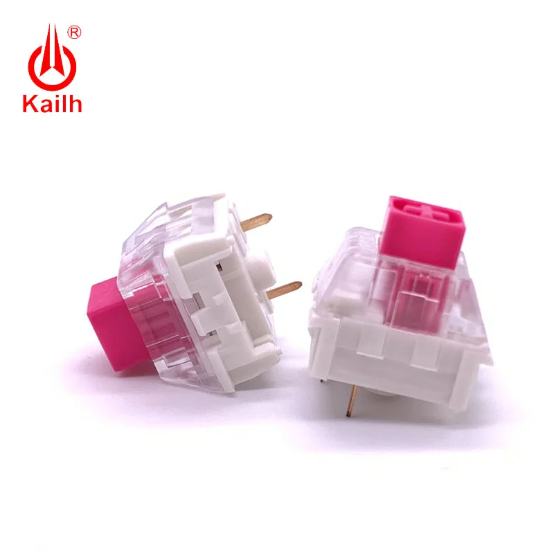 Kailh BOX축 극지폭스축 해파리축 제이드축 나비무음분말차축 Pink 10PCS [Kailh-45]