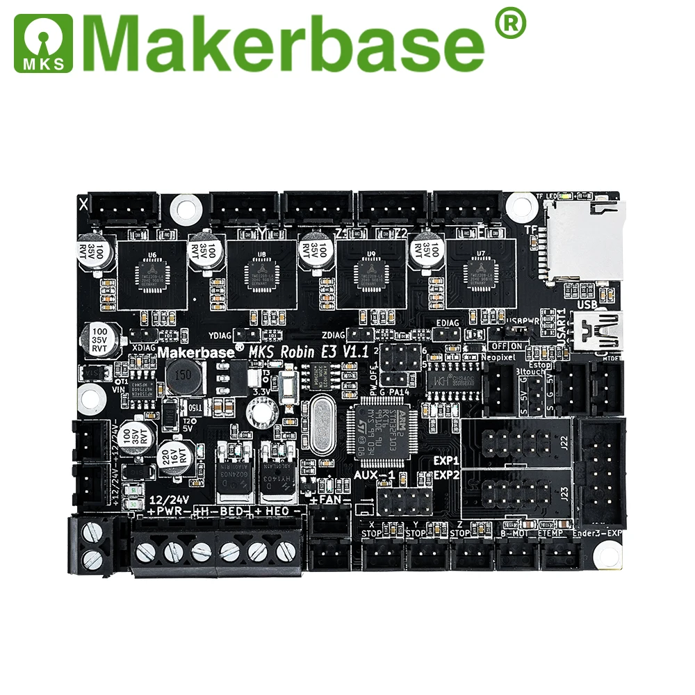 MKS 로빈 E3 3D프린터 메인보드 CR-10 Ender3 VORON V0.1 [Makerbase-08]