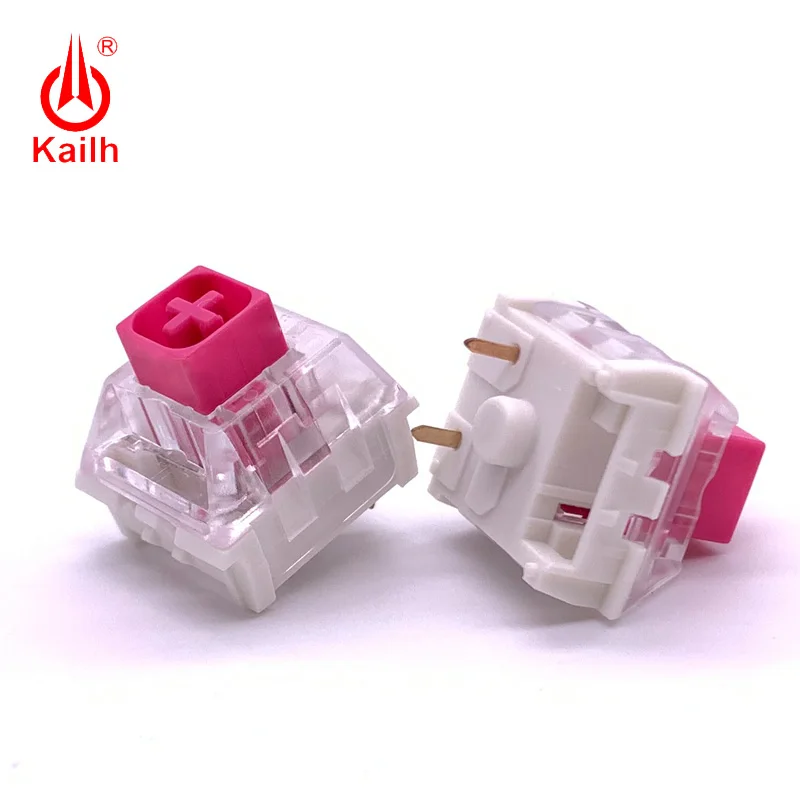 Kailh BOX축 극지폭스축 해파리축 제이드축 나비무음분말차축 Pink 10PCS [Kailh-45]