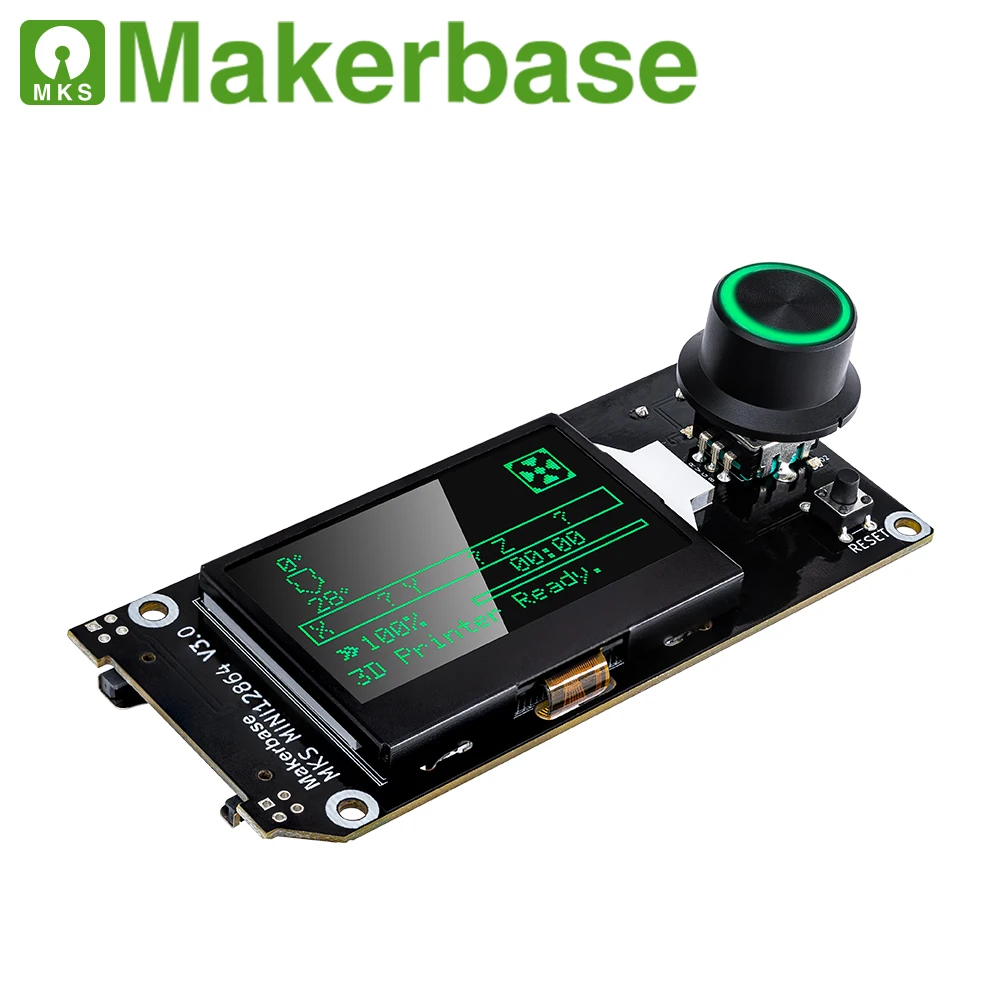 MKS MINI12864 V3 삽입 SD 카드 측면 LCD 스마트 디스플레이 화면 3D 프린터 부품 MKS SKR VORON mini 12864 [Makerbase-03]