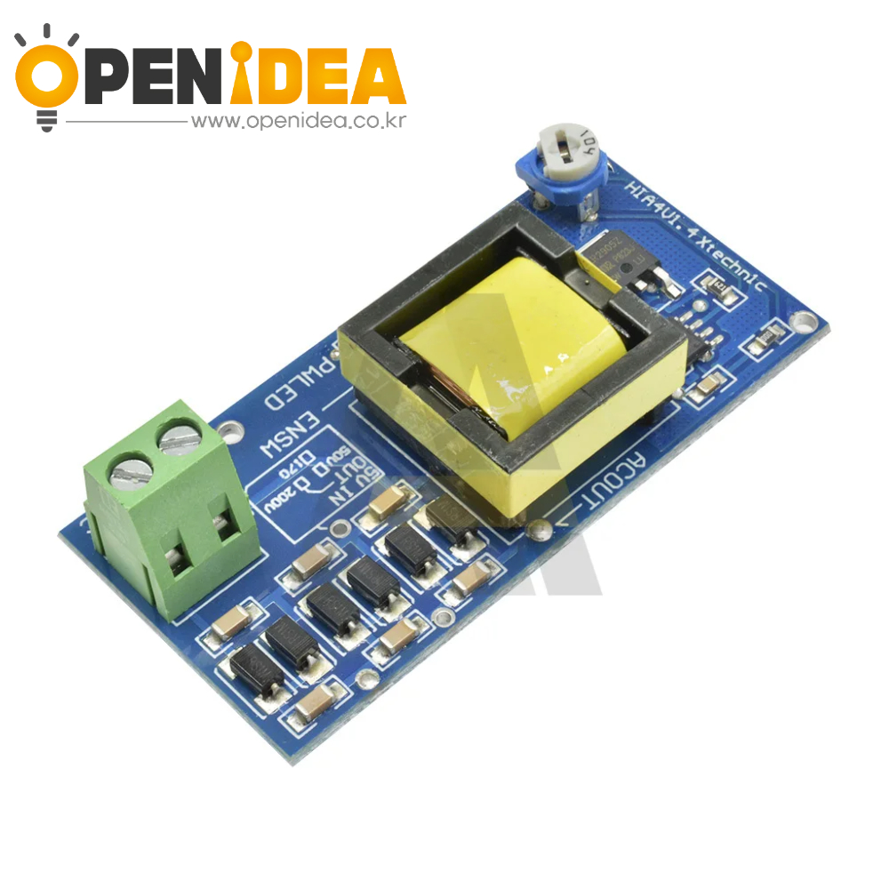 1000V 고전압 DC-DC 부스트 컨버터 스텝 업 300V-1000V 가변 전원 PSU 모듈 보드 입력 3V-5V [ZTA180-300]