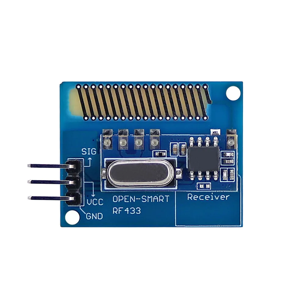 장거리 433MHz RF 무선 수신기 안테나 포함 고출력 433MHz 수신 모듈 LORA 아두이노용 [OPEN-SMART-72]