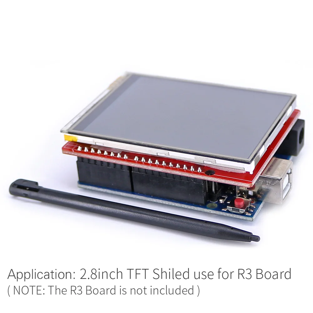 2.8인치 TFT 모듈 터치 LCD 디스플레이 확장 보드 온도 ST7783 동영상 튜토리얼 있음 [OPEN-SMART-20]