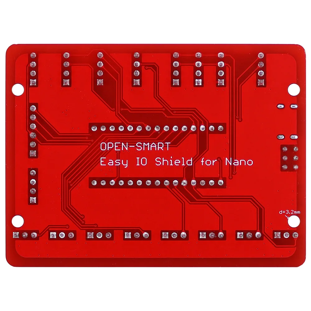 OPEN SMART 나노용 간편한 IO 쉴드 Arduino Nano용 간편한 플러그 다채로운 XH 2.54mm 소켓 센서 모듈 확장 보드 [OPEN-SMART-71]