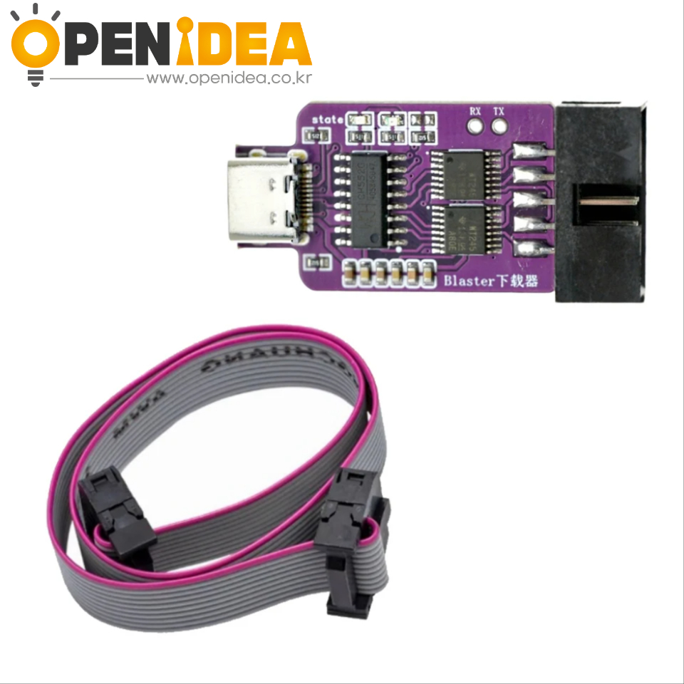 USB 블래스터 다운 로더 (ALTERA CPLD FPGA 다운 로더) 는 열없이 고속이며 안정적입니다. [ZTX102-137]