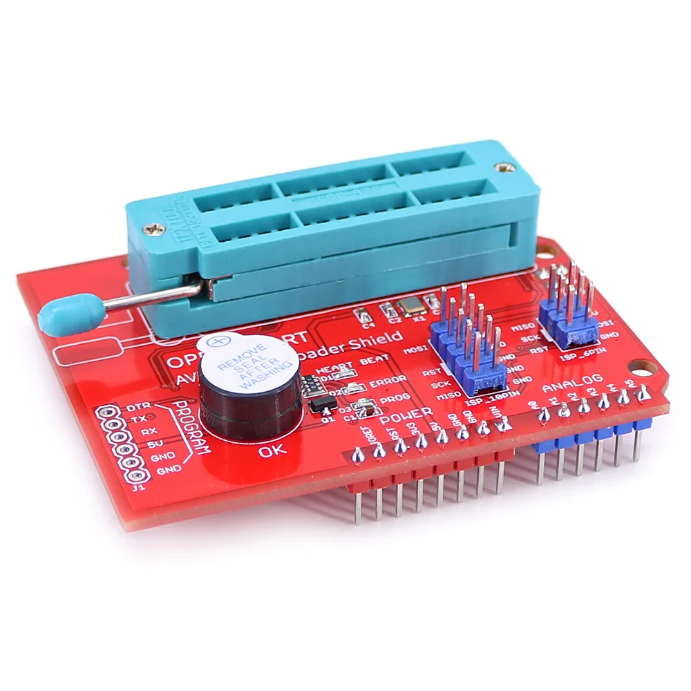AVR ISP 다운로드 확장 보드 굽기 부트 프로그래밍 Mega2560 호환 UNO R3 [OPEN-SMART-13]