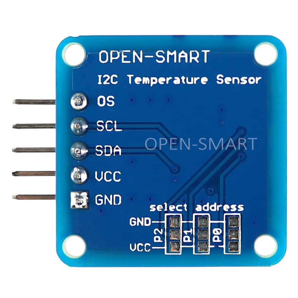 LM75 온도 센서 I2C 고정밀 LM75A 온도 측정 모듈 UNO R3 호환 [OPEN-SMART-54]