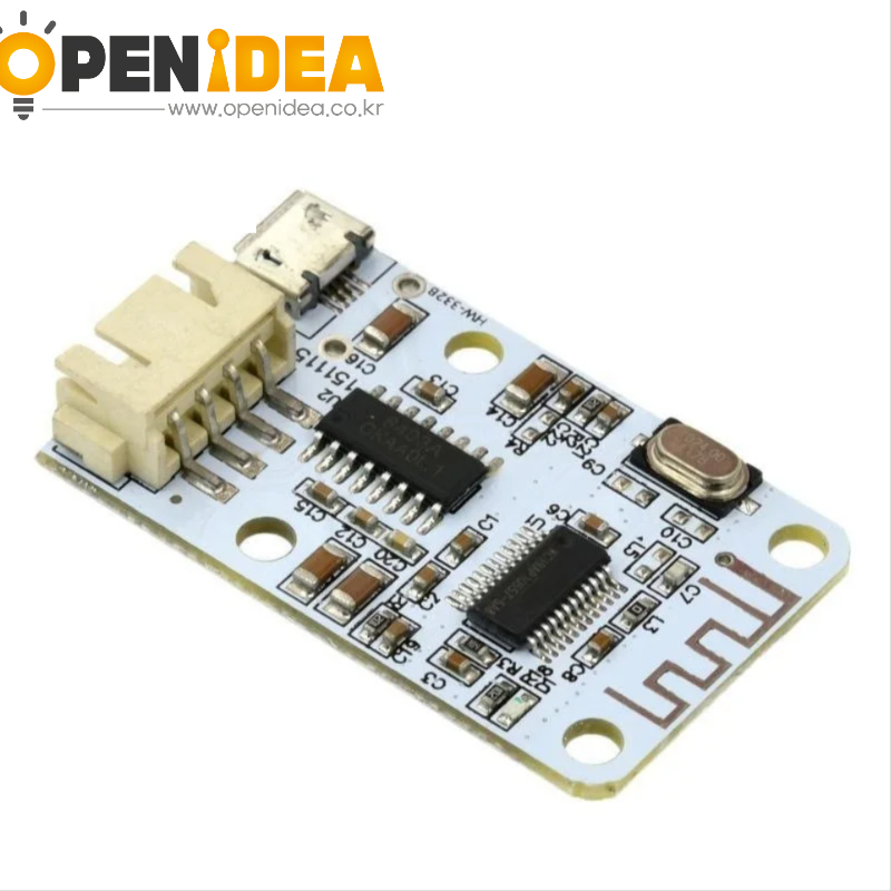 미니 블루투스 디지털 앰프 USB 전원 공급 블루투스 스피커 디지털 앰프 모듈 2x3WDC5V [ZTP50-216]