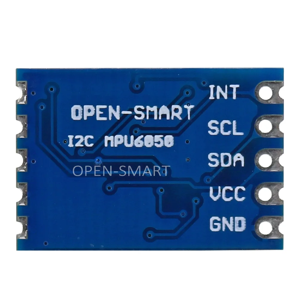 MPU6050 6 DOF 3 축 자이로 3 축 디지털 중력 센서 I2C 트리플 축 가속도계 모듈 아두이노용 틸트 센서 [OPEN-SMART-116]