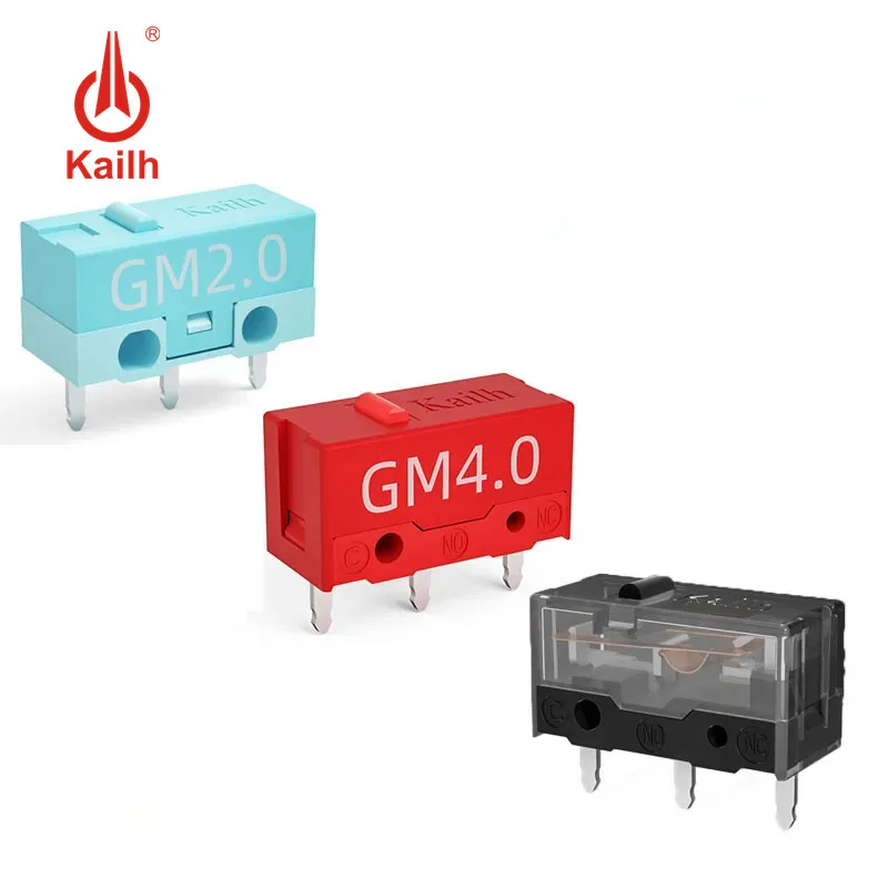 GM8.0 블랙 맘바 마우스 마이크로 스위치 GM2.0 GM4.0 골드 합금8000만 버튼 5PCS [Kailh-49]
