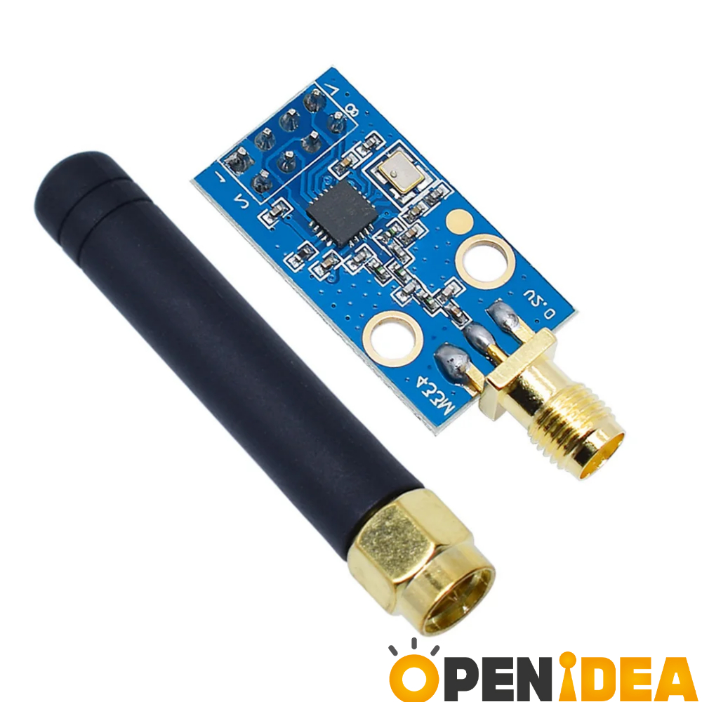 CC1101 SMA 안테나가 있는 10mW 무선 모듈 Arduino용 무선 트랜시버 모듈 433MHz 장거리 전송 [ZTF113-106]