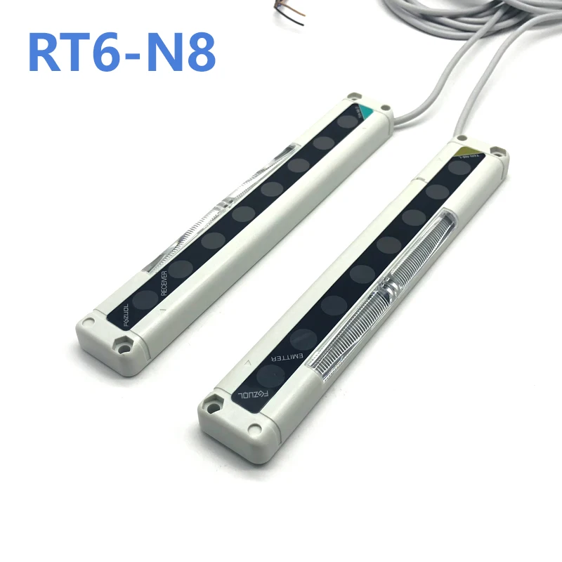 초박형 평면식 안전 광막 센서 (적외선 대향식 NPN 상시폐쇄) RT6-N16 RT6-N8 RT6-N12 [FGZUQL-02]