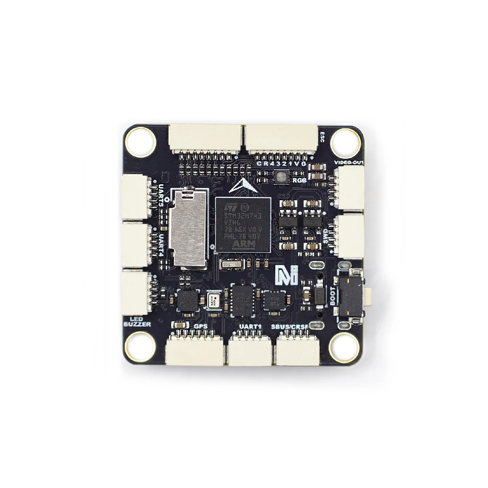 MicoAir743 V2 비행 컨트롤러 (듀얼 IMU 탑재 블루투스 파라미터 조정 지원 PX4 펌웨어 호환) [MicoAir-24]