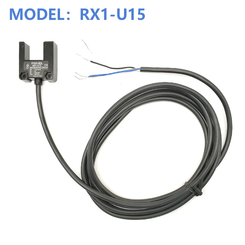 U자형 광전 센서 (슬롯 폭 10-15mm) -무인 판매기용 위치 감지기 RX1-U10 RX1-U15 [FGZUQL-04]