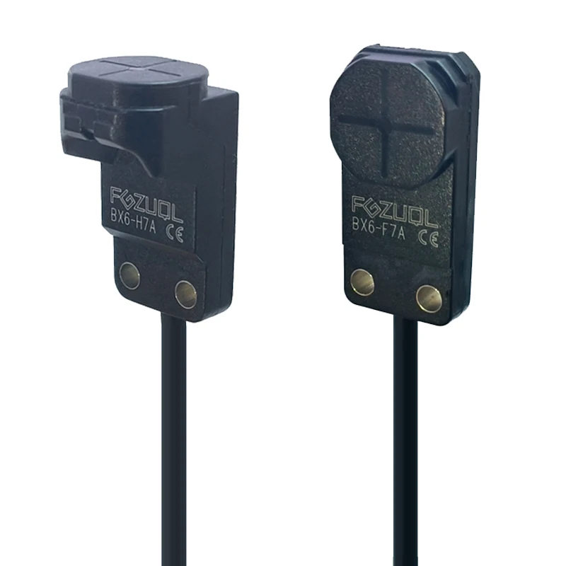 사각형 차폐형 근접 센서 (3선식 12V-24V)-장거리 금속 감지 리미트 스위치 BX6-H7 [FGZUQL-30]