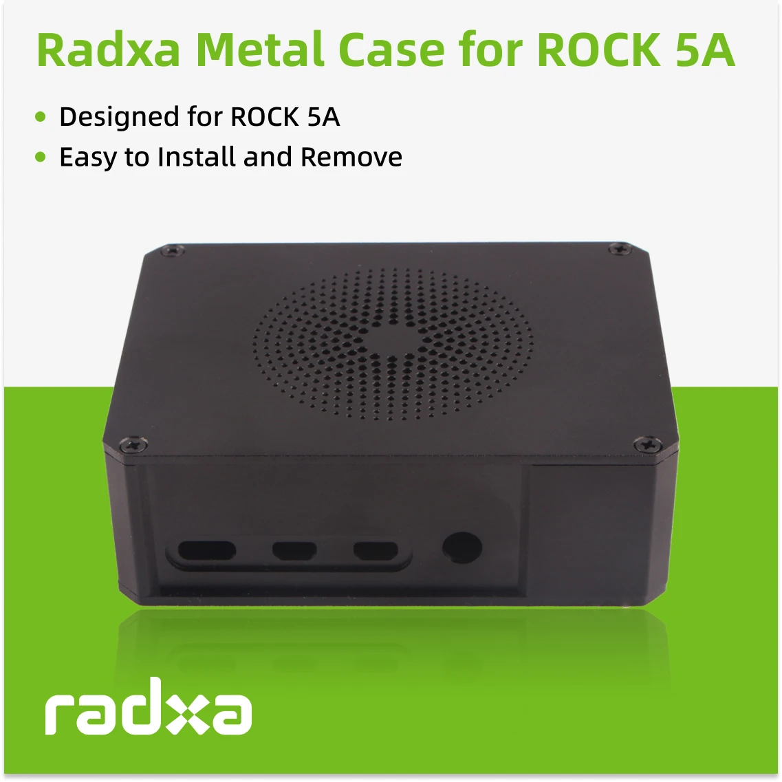 ROCK 5A 풀 메탈 케이스 쉬운 설치와 사용 [RADXA-42]